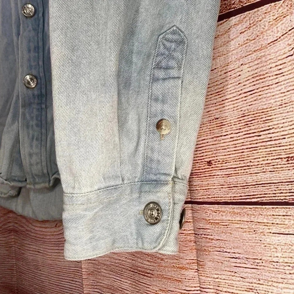 BDG Urban Outfitters Men’s Denim Jean Jacket Button Up Blue Small - Picture 2 of 7